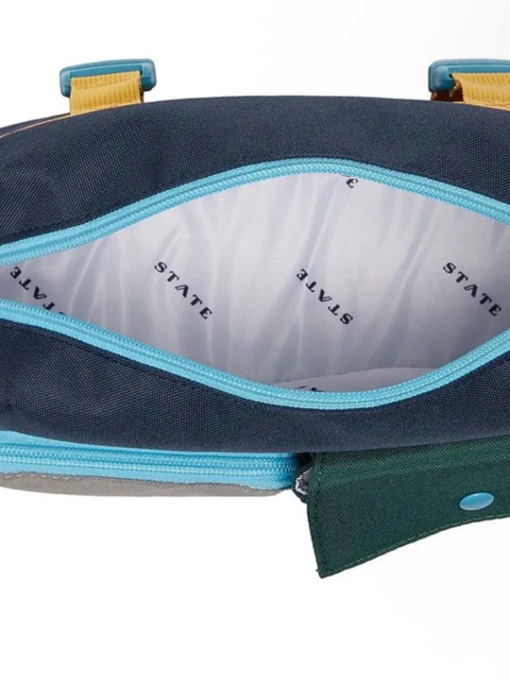 STATE Bags Kane Bike / Scooter Bag - Green / Navy Like New
